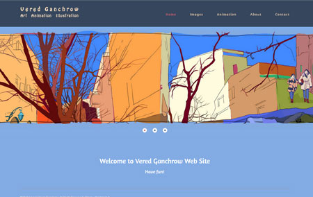 אתר אינטרנט - ורד גנשרוא